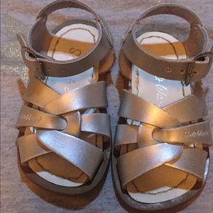 SILVER SANDALS